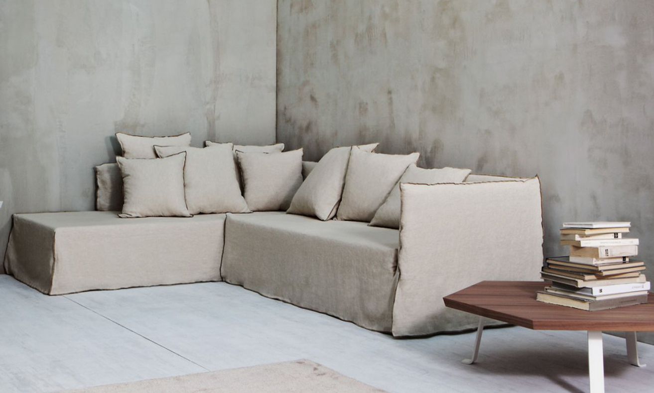 ΛΙΝΟΣ ΓΩΝΙΑΚΟΣ ΚΑΝΑΠΕΣ CAPRI